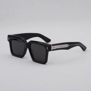 JACQUES BELIZE Round Sunglasses Acetate Classical Designer Brand Glasses Men Handmade Prescription Eyeglasses