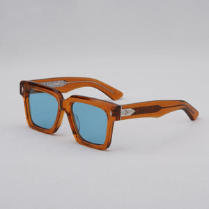 JACQUES BELIZE Round Sunglasses Acetate Classical Designer Brand Glasses Men Handmade Prescription Eyeglasses