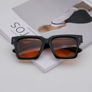 JACQUES BELIZE Round Sunglasses Acetate Classical Designer Brand Glasses Men Handmade Prescription Eyeglasses