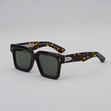 Load image into Gallery viewer, JACQUES BELIZE Round Sunglasses Acetate Classical Designer Brand Glasses Men Handmade Prescription Eyeglasses