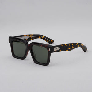 JACQUES BELIZE Round Sunglasses Acetate Classical Designer Brand Glasses Men Handmade Prescription Eyeglasses