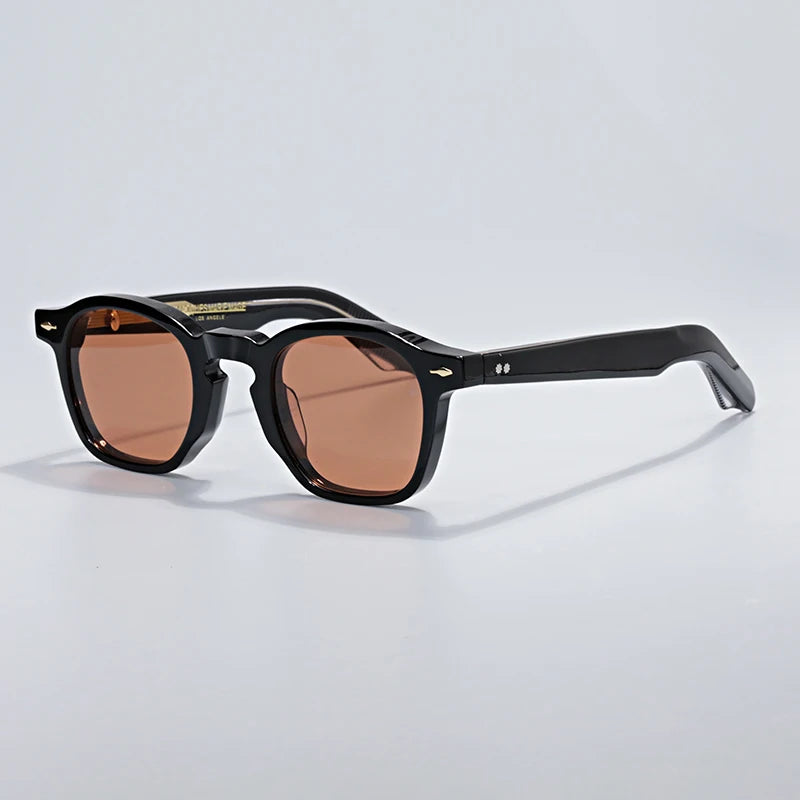 JMM ZEPHIRIN Acetate Round Sunglasses Men's   Designer Brand UV400 Outdoor Handmade Women's Sun Glasses