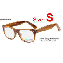 Load image into Gallery viewer, High Quality Optic  Oval style Hand Made Acetate Frame for myopia hyperopia astigmatism Prescription Eyeglasses Sunglasses