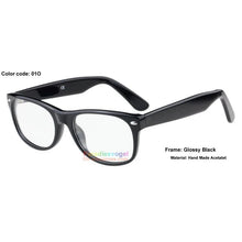 Load image into Gallery viewer, High Quality Optic  Oval style Hand Made Acetate Frame for myopia hyperopia astigmatism Prescription Eyeglasses Sunglasses