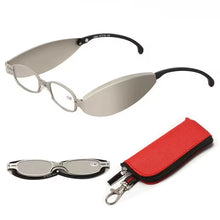 Load image into Gallery viewer, Portable Folding Reading Glasses Men Women Anti-Blue Light Ultra Thin Computer Spectacles With glasses case 1.5