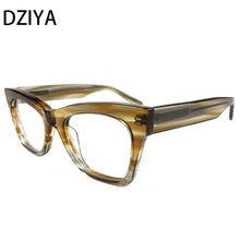 Load image into Gallery viewer, Retro Cat Eye Optical Acetate Glasses Frames Men Women  Computer Eyeglasses 60126