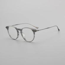 Load image into Gallery viewer, High Quality Retro Round Optical Glasses Frame Men Vintage Titanium Acetate Prescription Eyeglasses Women  Myopia Eyewear