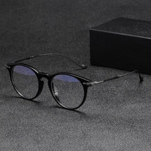 Load image into Gallery viewer, High Quality Retro Round Optical Glasses Frame Men Vintage Titanium Acetate Prescription Eyeglasses Women  Myopia Eyewear