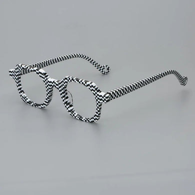 Square Personality Glasses Frame Men Women Optical Myopia Handmade Eyewear Acetate Niche  Eyeglasses