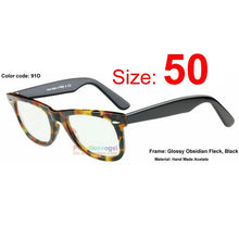 Load image into Gallery viewer, Square style Hand Made Acetate Optic Frame for myopia hyperopia astigmatism Prescription Eyeglasses Sunglasses