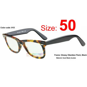 Square style Hand Made Acetate Optic Frame for myopia hyperopia astigmatism Prescription Eyeglasses Sunglasses