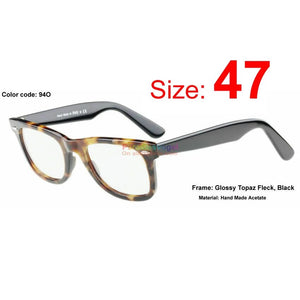 Square style Hand Made Acetate Optic Frame for myopia hyperopia astigmatism Prescription Eyeglasses Sunglasses
