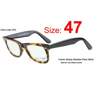 Square style Hand Made Acetate Optic Frame for myopia hyperopia astigmatism Prescription Eyeglasses Sunglasses