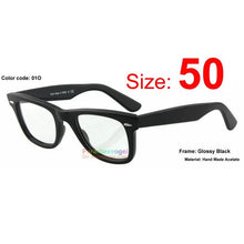 Load image into Gallery viewer, Square style Hand Made Acetate Optic Frame for myopia hyperopia astigmatism Prescription Eyeglasses Sunglasses