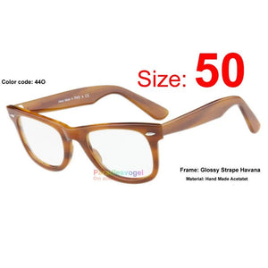 Square style Hand Made Acetate Optic Frame for myopia hyperopia astigmatism Prescription Eyeglasses Sunglasses