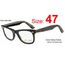 Load image into Gallery viewer, Square style Hand Made Acetate Optic Frame for myopia hyperopia astigmatism Prescription Eyeglasses Sunglasses