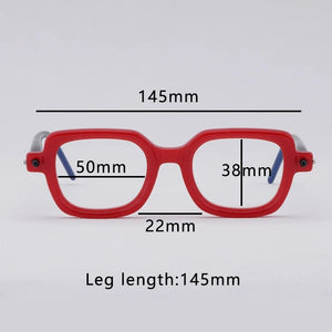 Sunglasses Acetate German Designer Brand Square Design Men's and Women's Glasses  Maske P4 Gläser