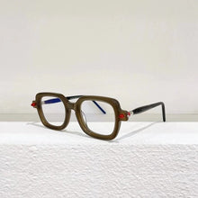 Load image into Gallery viewer, Sunglasses Acetate German Designer Brand Square Design Men&#39;s and Women&#39;s Glasses  Maske P4 Gläser