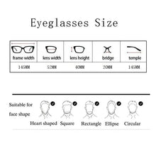Load image into Gallery viewer, Vintage Acetate Opticla Glasses Frame For Men Big Face Myopia Prescription Eyeglasses Frames Eyewear TF237