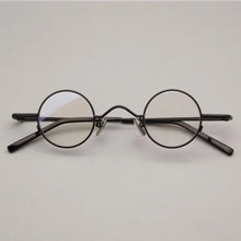 Load image into Gallery viewer, Vintage Round Luxury Pure Titanium Optical Glasses Frames Men Women Fashion Computer Eyeglasses 50330
