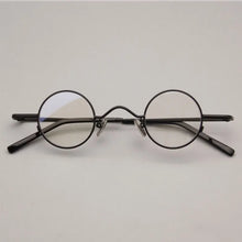 Load image into Gallery viewer, High Quality Vintage Round Luxury Pure Titanium Optical Glasses Frames Men Women  Computer Eyeglasses 50330