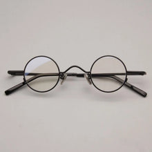 Load image into Gallery viewer, High Quality Vintage Round Luxury Pure Titanium Optical Glasses Frames Men Women  Computer Eyeglasses 50330