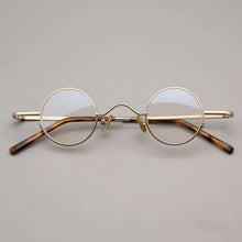 Load image into Gallery viewer, High Quality Vintage Round Luxury Pure Titanium Optical Glasses Frames Men Women  Computer Eyeglasses 50330