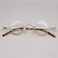 Load image into Gallery viewer, High Quality Vintage Round Luxury Pure Titanium Optical Glasses Frames Men Women  Computer Eyeglasses 50330
