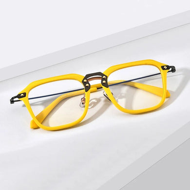 High end  Myopia lens frame Prescription glasses Titanium frame Retro Men's style Optical glasses frame personality