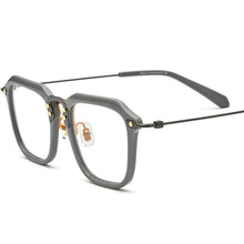 Load image into Gallery viewer, High end  Myopia lens frame Prescription glasses Titanium frame Retro Men&#39;s style Optical glasses frame personality