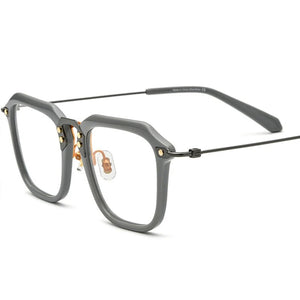 High end  Myopia lens frame Prescription glasses Titanium frame Retro Men's style Optical glasses frame personality