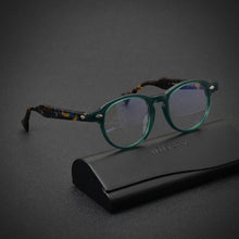 Load image into Gallery viewer, Wide leg Designer brand Handmade Acetate Retro Eyeglass frames For Women Myopia reading men Personalized eyewear