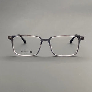 High quality acetate square eyewear frames men's business handmade optical eyewear frames make prescription glasses for myopia