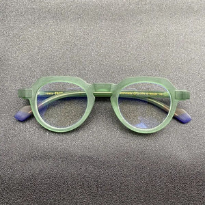 Frosted textured acetate men's frames handmade glasses Optical frames Make prescription glasses