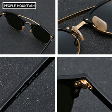 Carica l&#39;immagine nel visualizzatore di Gallery, Hot Round Acetate Tortoise Frame Men Sunglasses Lunettes Soleil Femme UV400 Women Sun Glasses Mirror Brown Glass Lenses