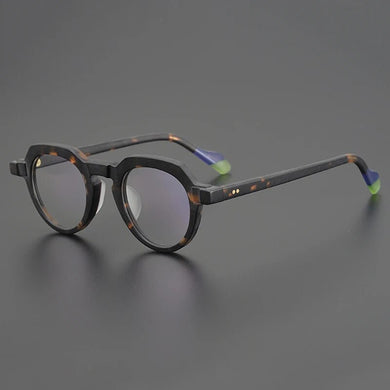 Hot Selling Europe Acetate Glasses Frame Men Women Brand Designer Frosted Optic Eyeglasses Prescription Eyewear