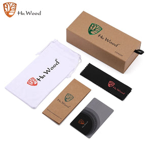 Hu Wood Brand Classic Sunglasses For Mem Women Polarized UV400 Protection Eyewear Wooden Black Glasses Zebra Wood