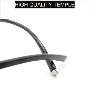IENJOY Men Reading Glasses Blue Light Blocking Glasses Half Frame Progressive Multifocal Presbyopic Glasses Titanium Eyewear