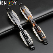 Load image into Gallery viewer, IENJOY очки для чтения TR90 Reading Glasses Men 360 Degree Rotation Presbyopic Eyewear Folding Eyeglasses Readers With Case