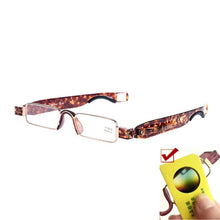 Load image into Gallery viewer, IENJOY очки для чтения TR90 Reading Glasses Men 360 Degree Rotation Presbyopic Eyewear Folding Eyeglasses Readers With Case