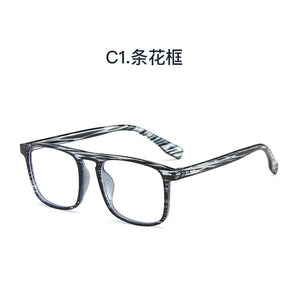 INS Women Men Glasses Frame Fashion Computer Eyeglasses Frame Women Anti-blue Light Transparent Clear Pink Plastic Frame gafas