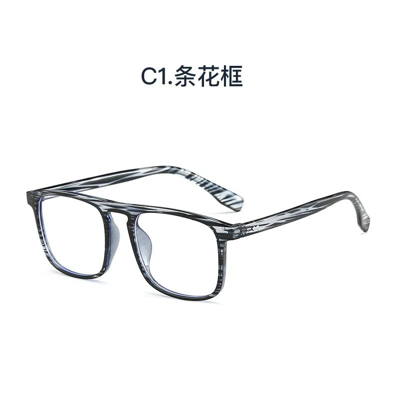 INS Women Men Glasses Frame Fashion Computer Eyeglasses Frame Women Anti-blue Light Transparent Clear Pink Plastic Frame gafas
