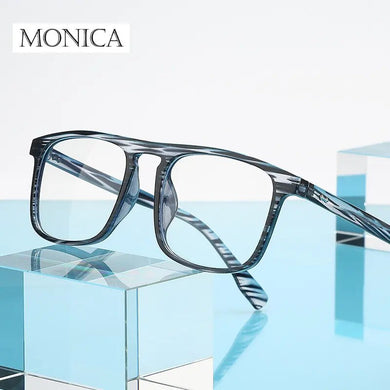 INS Women Men Glasses Frame Fashion Computer Eyeglasses Frame Women Anti-blue Light Transparent Clear Pink Plastic Frame gafas