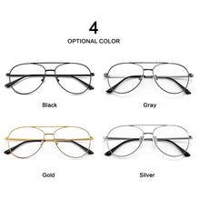 Load image into Gallery viewer, IP Titanium Glasses Frame Man Airman Aviattor Eyeglasses Frame  Women Optical Prescripton Spectacle Eye Point Goggle