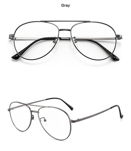 IP Titanium Glasses Frame Man Airman Aviattor Eyeglasses Frame  Women Optical Prescripton Spectacle Eye Point Goggle
