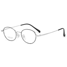 Load image into Gallery viewer, IP Titanium Man Glasses Super Light Oval  Eyeglass Frame Myopia Hyperopia Prescription Eyeglasses High-Quality Women Eyewear