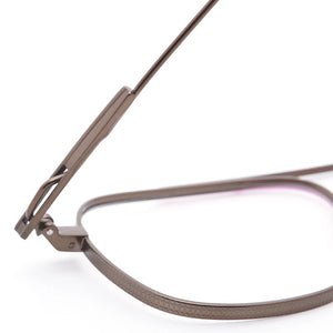 IP Titanium Men Optical Glasses Frames Aviator Myopia Prescription Eyeglasses Frames UK Handmade Design Retro Ultralight Eyewear