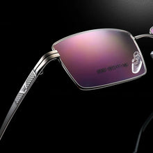 Load image into Gallery viewer, Iboode Men Titanium Alloy Glasses Frame Male Square Ultralight Eye Myopia Prescription Eyeglasses Metal Frame Glasses