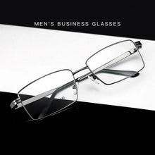 Load image into Gallery viewer, Iboode Men Titanium Alloy Glasses Frame Male Square Ultralight Eye Myopia Prescription Eyeglasses Metal Frame Glasses