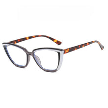 Load image into Gallery viewer, Ins Popular Fashion Polygon Cat Eye Multicolor TR90 Glasses Frame Women Clear Anti-Blue Light Eyewear Optical Men Frame